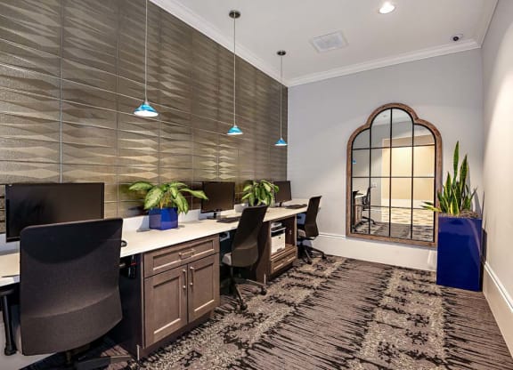 Business Center at The Oasis at Cypress Woods, Fort Myers, FL