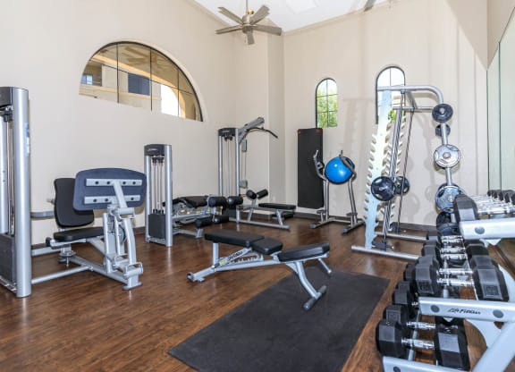Fitness center at The Aliante by Picerne, Scottsdale, AZ, 85259