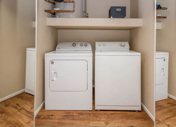 Laundry area at The Belmont by Picerne, Nevada
