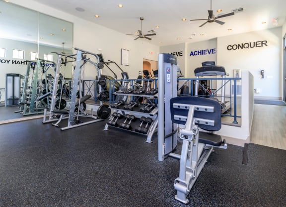 Fitness center at The Cantera by Picerne, Las Vegas, Nevada