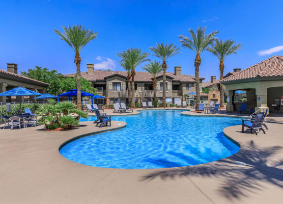 Swimming pool at The Cantera by Picerne, Las Vegas, NV