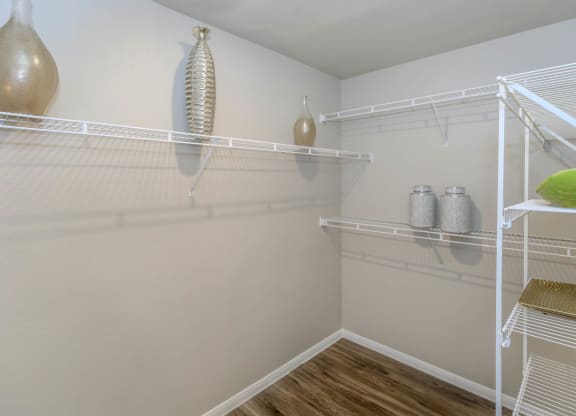 Closet area at The Cantera by Picerne, Las Vegas, 89139