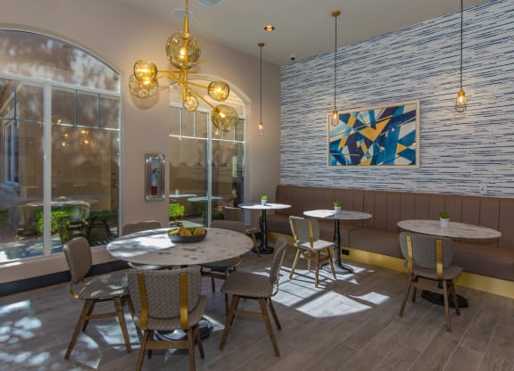 Clubhouse dining at The Covington by Picerne, Las Vegas, NV, 89139
