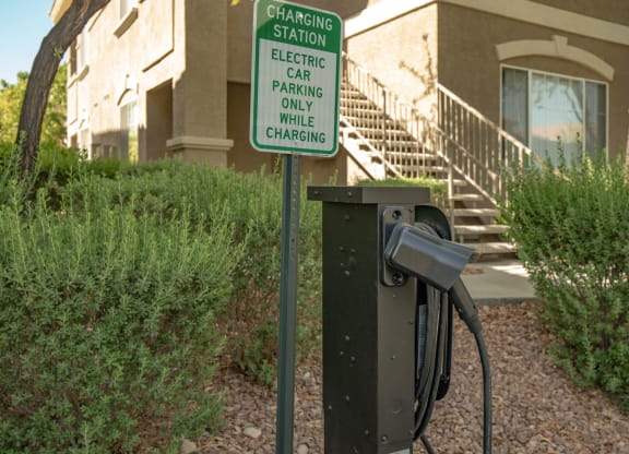Electric car parking at The Covington by Picerne, Las Vegas, NV, 89139
