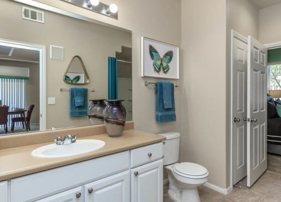 Bath interior at The Covington by Picerne, Las Vegas, 89139