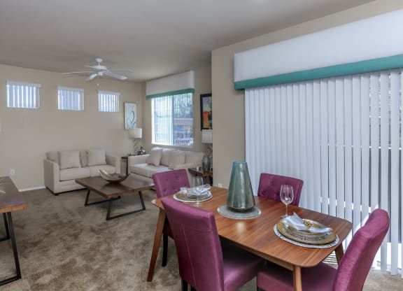 Dining area at The Covington by Picerne, Las Vegas, 89139