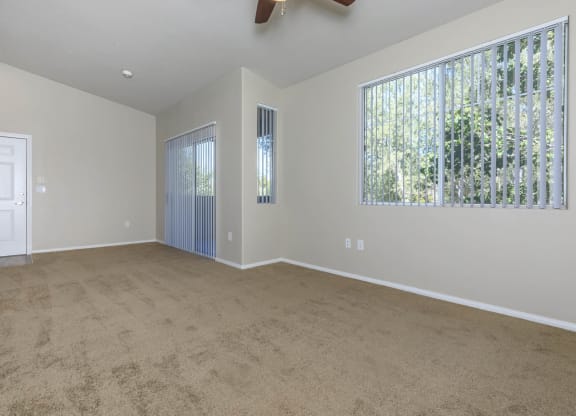 Bedroom with window at The Covington by Picerne, Nevada, 89139