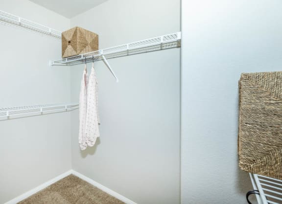 closet space at The Equestrian by Picerne, Henderson, 89052