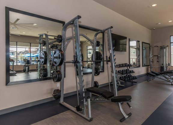 Gym at Level 25 at Cactus by Picerne, Las Vegas, NV