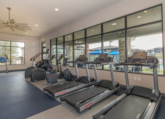 Gym at Level 25 at Cactus by Picerne, Las Vegas, Nevada