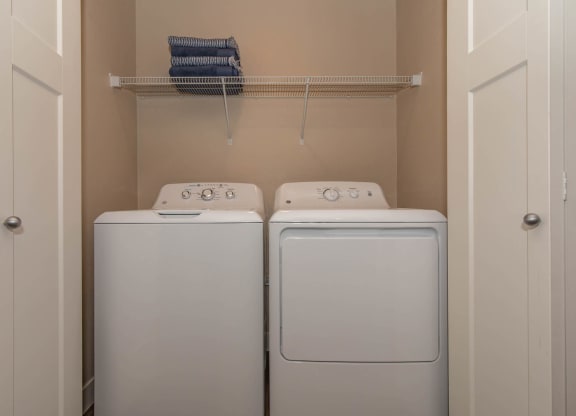 Washer and dryer at Level 25 at Cactus by Picerne, Las Vegas, Nevada