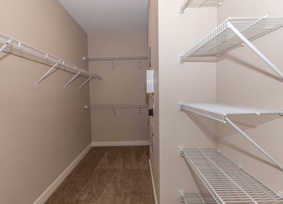 Closet at Level 25 at Cactus by Picerne, Las Vegas, Nevada