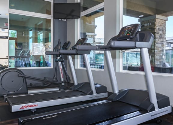 treadmill at Level 25 at Durango by Picerne, Nevada, 89113