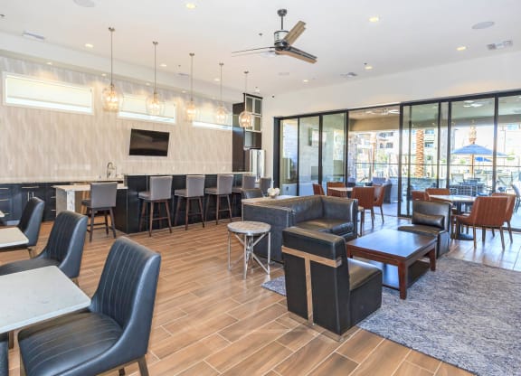 Interior decor at Level 25 at Durango by Picerne, Las Vegas, NV
