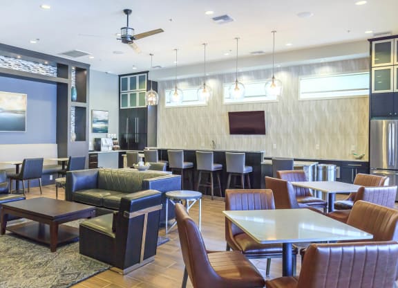 Dining clubhouse at Level 25 at Durango by Picerne, Las Vegas, Nevada