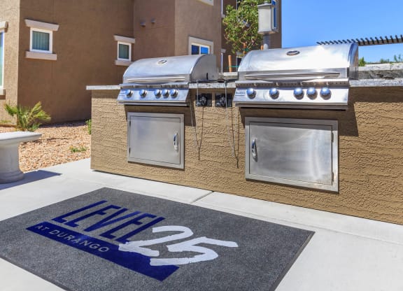BBQ outdoor at Level 25 at Durango by Picerne, Las Vegas, Nevada