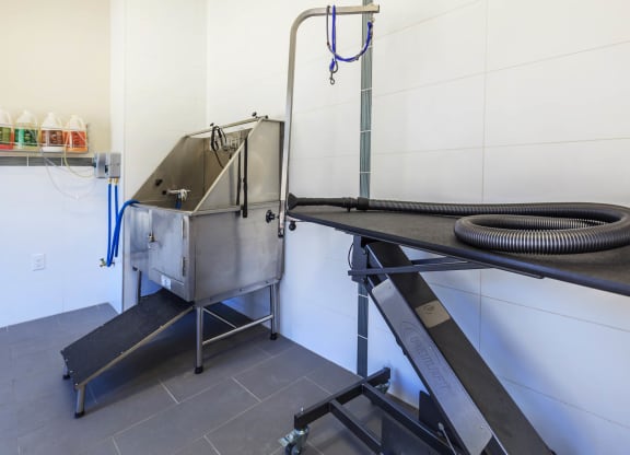 Pet bath at Level 25 at Durango by Picerne, Las Vegas, NV, 89113