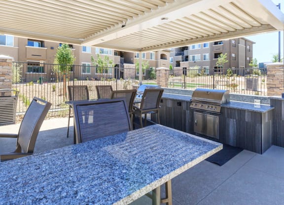 BBQ area1 at Level 25 at Durango by Picerne, Las Vegas, 89113