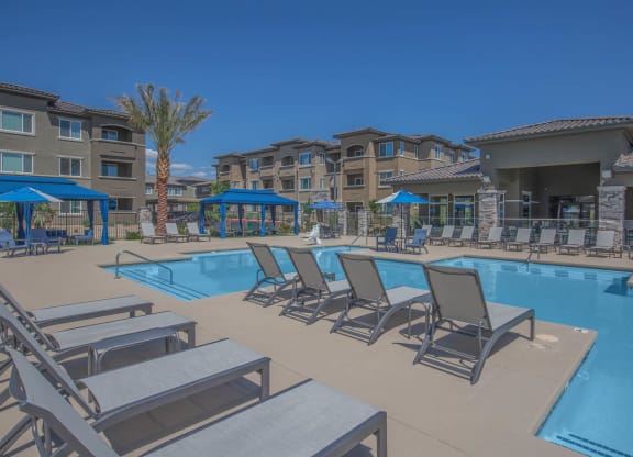 Sundeck at Level 25 at Oquendo by Picerne, Las Vegas, NV