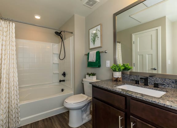 Bathroom at Level 25 at Sunset by Picerne, Las Vegas