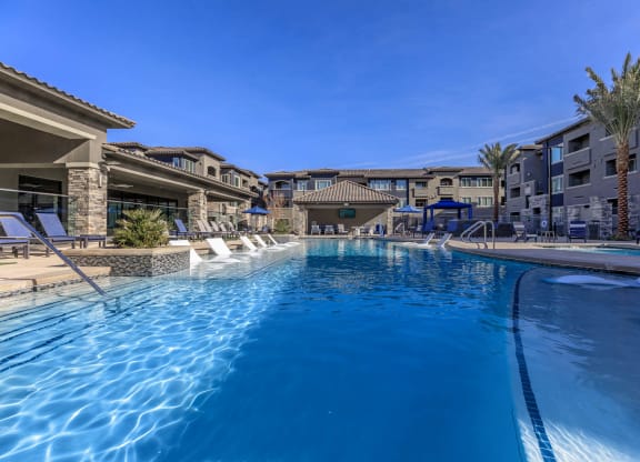 Pool side at Level 25 at Sunset by Picerne, Las Vegas, NV