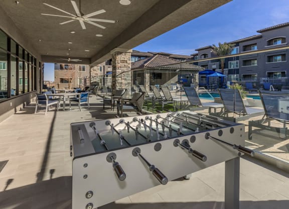 BBQ at day time at Level 25 at Sunset by Picerne, Las Vegas, 89113