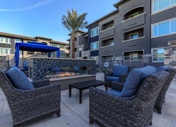 Seating at Level 25 at Sunset by Picerne, Nevada
