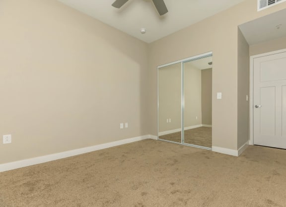 Unfurnished room with wooden floor at Level 25 at Sunset by Picerne, Las Vegas