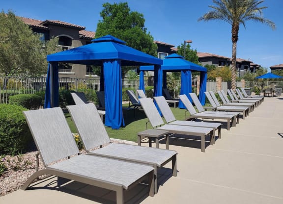 Poolside Sundecks at The Paramount by Picerne, Nevada