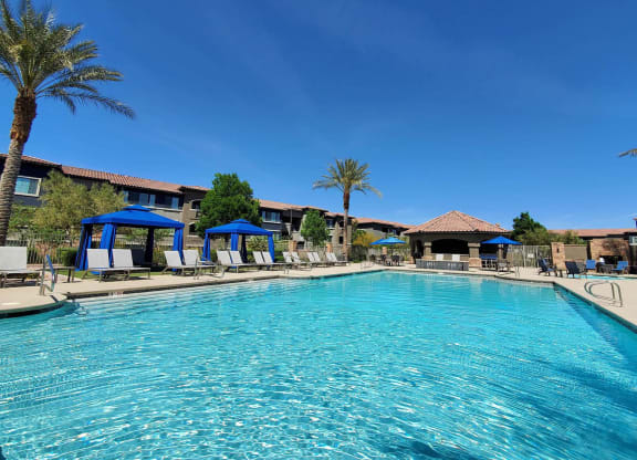 Resort Inspired Pool at The Paramount by Picerne, Las Vegas, Nevada