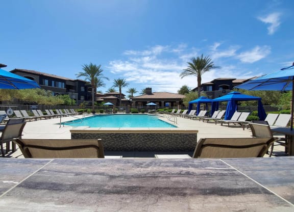 Pool View at The Paramount by Picerne, Nevada