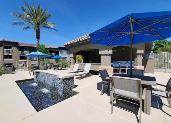 Poolside Cabana With Bbq at The Paramount by Picerne, Las Vegas