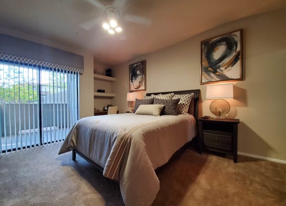 King Size Bedroom at The Paramount by Picerne, Las Vegas, Nevada