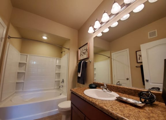 Bathroom at The Paramount by Picerne, Las Vegas, 89123