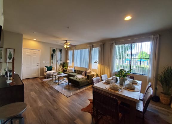 Spacious Living Room at The Paramount by Picerne, Nevada, 89123