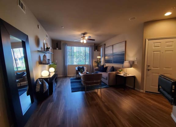 Living Room at The Paramount by Picerne, Nevada, 89123
