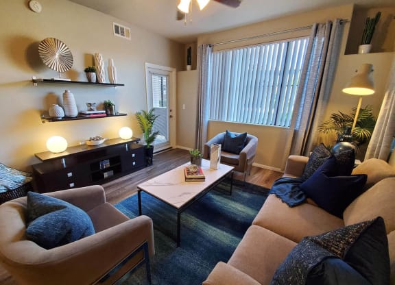 Modern Living Room at The Paramount by Picerne, Nevada