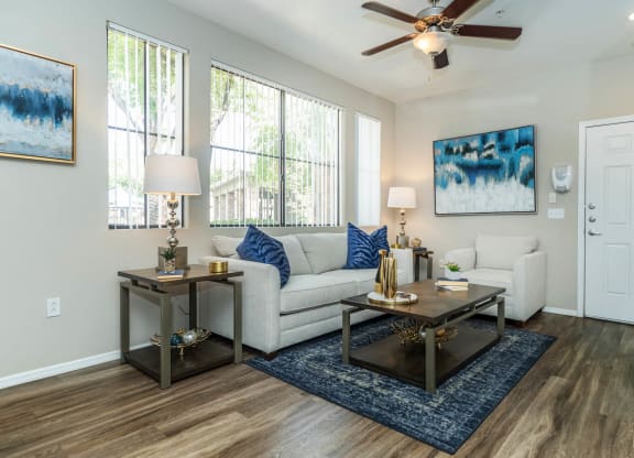 Center table and sofa at The Paseo by Picerne, Goodyear