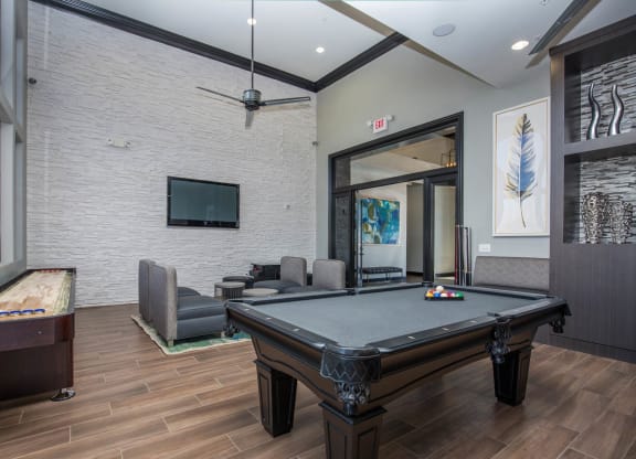 Billiards Table at The Passage Apartments by Picerne, Henderson, NV