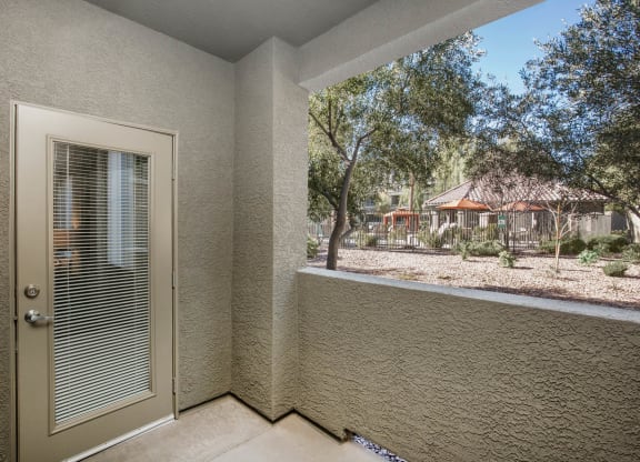 Spacious Balcony at The Passage Apartments by Picerne, Henderson, NV, 89014