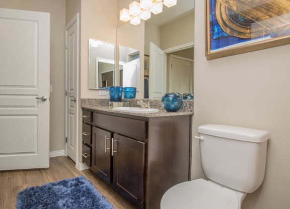 Luxurious Bathroom at The Passage Apartments by Picerne, Henderson, 89014