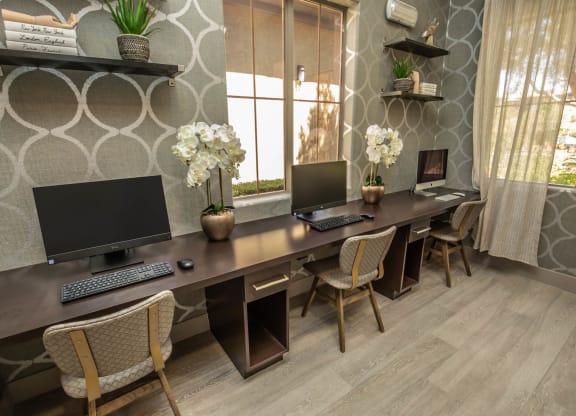 Business Center With Wifi at The Pavilions by Picerne, Las Vegas, Nevada