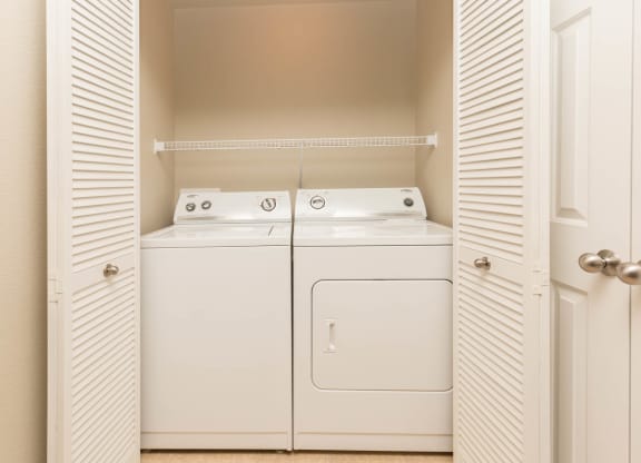Washer And Dryer In Unit at The Pavilions by Picerne, Nevada