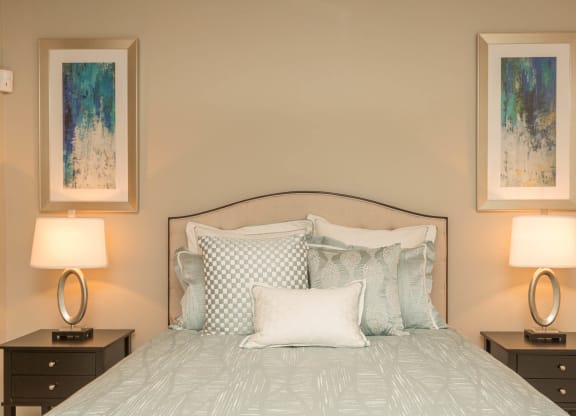 Well Lite Bedroom at The Pavilions by Picerne, Las Vegas, NV, 89166