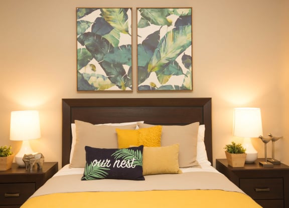 Spacious Bedroom With Comfortable Bed at The Pavilions by Picerne, Las Vegas, NV