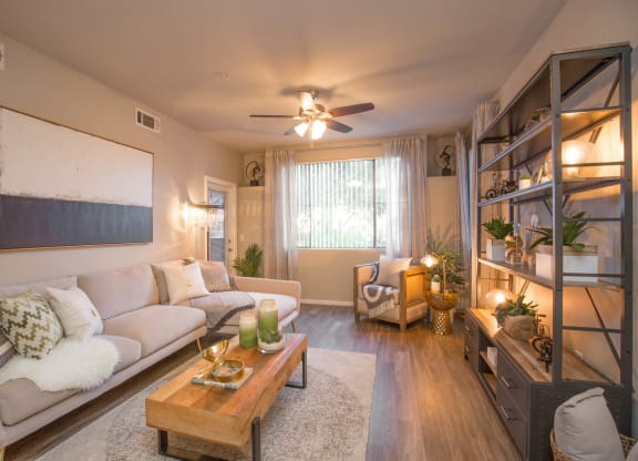 Living Room at The Pavilions by Picerne, Las Vegas, NV