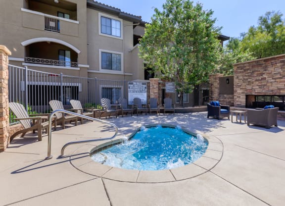 Hot Tub at The Preserve by Picerne, N Las Vegas