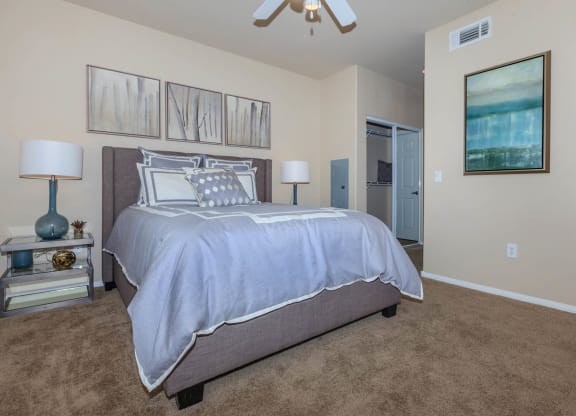 King Size Bedroom at The Preserve by Picerne, N Las Vegas, NV