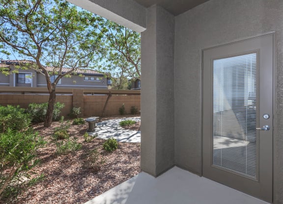 Backyard at The Preserve by Picerne, N Las Vegas, NV, 89086