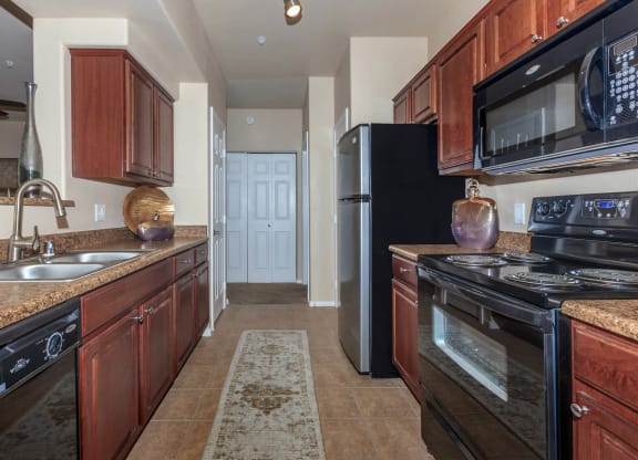 Well Equipped Kitchen at The Preserve by Picerne, Nevada, 89086